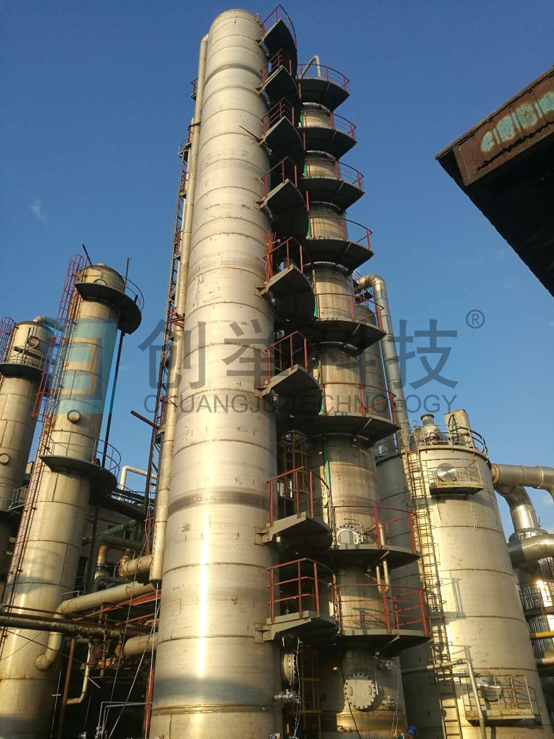 石家庄某公司DN1800硝酸吸收塔提浓改造项目